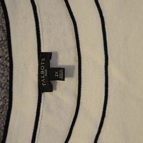 Lightweight Cream Sweater in 2X - Picture 2 of 6